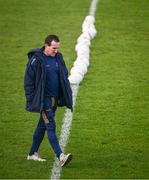 7 April 2024; Longford manager Paddy Christie before the Leinster GAA Football Senior Championship Round 1 match between Longford and Meath at Glennon Brothers Pearse Park in Longford. Photo by Ray McManus/Sportsfile
