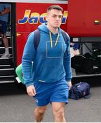 7 April 2024; James Hume of Ulster arrives for the Challenge Cup Round of 16 match between Montpellier and Ulster at GGL Stadium in Montpellier, France. Photo by John Dickson/Sportsfile