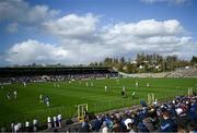 7 April 2024; A general view of action during the Ulster GAA Football Senior Championship preliminary round match between Monaghan and Cavan at St Tiernach's Park in Clones, Monaghan. Photo by Ramsey Cardy/Sportsfile
