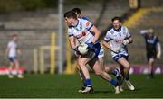 7 April 2024; Darren Hughes of Monaghan during the Ulster GAA Football Senior Championship preliminary round match between Monaghan and Cavan at St Tiernach's Park in Clones, Monaghan. Photo by Ramsey Cardy/Sportsfile