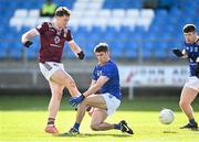 7 April 2024; Jonathan Lynam of Westmeath scores his side's first goal the Leinster GAA Football Senior Championship Round 1 match between Westmeath and Wicklow at Laois Hire O’Moore Park in Portlaoise, Laois. Photo by David Fitzgerald/Sportsfile