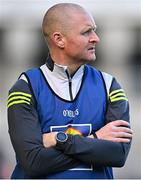 7 April 2024; Kerry joint manager Darrgh Long during the Lidl LGFA National League Division 1 final match between Armagh and Kerry at Croke Park in Dublin. Photo by Stephen Marken/Sportsfile