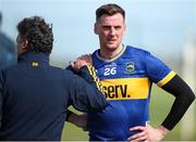 7 April 2024; Conor Sweeney of Tipperary after his side's defeat in the Munster GAA Football Senior Championship quarter-final match between Waterford and Tipperary at Fraher Field in Dungarvan, Waterford. Photo by Michael P Ryan/Sportsfile