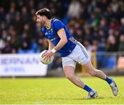 7 April 2024; Liam Hughes of Longford during the Leinster GAA Football Senior Championship Round 1 match between Longford and Meath at Glennon Brothers Pearse Park in Longford. Photo by Ray McManus/Sportsfile