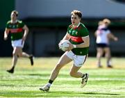 7 April 2024; Paddy Durcan of Mayo during the Connacht GAA Football Senior Championship quarter-final match between New York and Mayo at Gaelic Park in New York, USA. Photo by Sam Barnes/Sportsfile