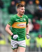 7 April 2024; Shane Quinn of Leitrim during the Connacht GAA Football Senior Championship quarter-final match between Sligo and Leitrim at Avant Money Páirc Seán MacDiarmada in Carrick-on-Shannon, Leitrim. Photo by Ben McShane/Sportsfile