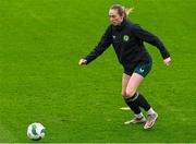 8 April 2024; Megan Connolly during a Republic of Ireland Women's training session at the Aviva Stadium in Dublin. Photo by Tyler Miller/Sportsfile