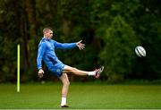 8 April 2024; Sam Prendergast during a Leinster Rugby squad training session at UCD in Dublin. Photo by Harry Murphy/Sportsfile