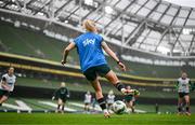 8 April 2024; Denise O'Sullivan during a Republic of Ireland Women's training session at the Aviva Stadium in Dublin. Photo by Stephen McCarthy/Sportsfile