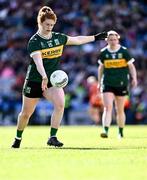 7 April 2024; Louise Ní Mhuircheartaigh of Kerry during the Lidl LGFA National League Division 1 final match between Armagh and Kerry at Croke Park in Dublin. Photo by Piaras Ó Mídheach/Sportsfile
