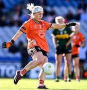 7 April 2024; Lauren McConville of Armagh during the Lidl LGFA National League Division 1 final match between Armagh and Kerry at Croke Park in Dublin. Photo by Piaras Ó Mídheach/Sportsfile