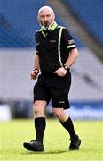 7 April 2024; Referee Gus Chapman during the Lidl LGFA National League Division 1 final match between Armagh and Kerry at Croke Park in Dublin. Photo by Piaras Ó Mídheach/Sportsfile
