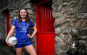 9 April 2024; Leinster LGFA Minor C semi-finalist Leila Shannon of Wicklow at the Leinster LGFA Minor Captains’ evening at Dún na Sí Park in Moate, Westmeath, ahead of the upcoming 2024 Leinster LGFA Minor Championship Finals. Photo by Piaras Ó Mídheach/Sportsfile