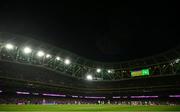 9 April 2024; A general view of the stadium during the UEFA Women's European Championship qualifying group A match between Republic of Ireland and England at Aviva Stadium in Dublin. Photo by Ramsey Cardy/Sportsfile