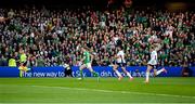 9 April 2024; A general view of the action during the UEFA Women's European Championship qualifying group A match between Republic of Ireland and England at Aviva Stadium in Dublin. Photo by Stephen McCarthy/Sportsfile