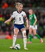 9 April 2024; Leah Williamson of England during the UEFA Women's European Championship qualifying group A match between Republic of Ireland and England at Aviva Stadium in Dublin. Photo by Ben McShane/Sportsfile