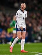 9 April 2024; Alex Greenwood of England during the UEFA Women's European Championship qualifying group A match between Republic of Ireland and England at Aviva Stadium in Dublin. Photo by Ben McShane/Sportsfile
