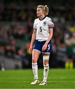 9 April 2024; Leah Williamson of England during the UEFA Women's European Championship qualifying group A match between Republic of Ireland and England at Aviva Stadium in Dublin. Photo by Ben McShane/Sportsfile
