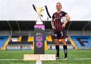 11 April 2024; Ciara Smith of Bohemians during the TG4 launch of Live Games for 2024 SSE Airtricity Women's Premier Division at Athlone Town Stadium in Westmeath. Photo by Ben McShane/Sportsfile