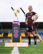 11 April 2024; Ciara Smith of Bohemians during the TG4 launch of Live Games for 2024 SSE Airtricity Women's Premier Division at Athlone Town Stadium in Westmeath. Photo by Ben McShane/Sportsfile