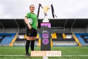 11 April 2024; Ciara Maher of Peamount United during the TG4 launch of Live Games for 2024 SSE Airtricity Women's Premier Division at Athlone Town Stadium in Westmeath. Photo by Ben McShane/Sportsfile
