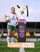 11 April 2024; Orlaith O'Mahony of Cork City during the TG4 launch of Live Games for 2024 SSE Airtricity Women's Premier Division at Athlone Town Stadium in Westmeath. Photo by Ben McShane/Sportsfile