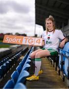11 April 2024; Orlaith O'Mahony of Cork City during the TG4 launch of Live Games for 2024 SSE Airtricity Women's Premier Division at Athlone Town Stadium in Westmeath. Photo by Ben McShane/Sportsfile