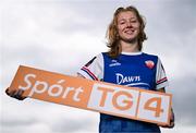11 April 2024; Erin van Dolder of Treaty United during the TG4 launch of Live Games for 2024 SSE Airtricity Women's Premier Division at Athlone Town Stadium in Westmeath. Photo by Ben McShane/Sportsfile