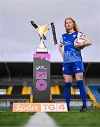 11 April 2024; Erin van Dolder of Treaty United during the TG4 launch of Live Games for 2024 SSE Airtricity Women's Premier Division at Athlone Town Stadium in Westmeath. Photo by Ben McShane/Sportsfile