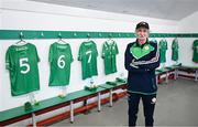 6 April 2024; London GAA kitman Phil Roche after preparing the dressing room, in his final season as kitman after 16 years, before the Connacht GAA Football Senior Championship quarter-final match between London and Galway at McGovern Park in Ruislip, England. Photo by Brendan Moran/Sportsfile