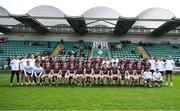 6 April 2024; The Galway team before the Connacht GAA Football Senior Championship quarter-final match between London and Galway at McGovern Park in Ruislip, England. Photo by Brendan Moran/Sportsfile