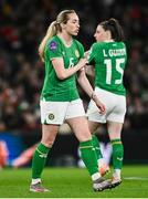 9 April 2024; Megan Connolly of Republic of Ireland during the UEFA Women's European Championship qualifying group A match between Republic of Ireland and England at Aviva Stadium in Dublin. Photo by Ramsey Cardy/Sportsfile
