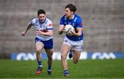 7 April 2024; Oisin Kiernan of Cavan during the Ulster GAA Football Senior Championship preliminary round match between Monaghan and Cavan at St Tiernach's Park in Clones, Monaghan. Photo by Ramsey Cardy/Sportsfile