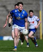 7 April 2024; Oisin Kiernan of Cavan during the Ulster GAA Football Senior Championship preliminary round match between Monaghan and Cavan at St Tiernach's Park in Clones, Monaghan. Photo by Ramsey Cardy/Sportsfile