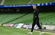 12 April 2024; La Rochelle head coach Ronan O'Gara during the La Rochelle captain's run at the Aviva Stadium in Dublin. Photo by Harry Murphy/Sportsfile