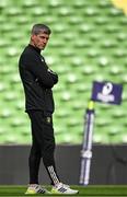 12 April 2024; La Rochelle head coach Ronan O'Gara during the La Rochelle captain's run at the Aviva Stadium in Dublin. Photo by Harry Murphy/Sportsfile