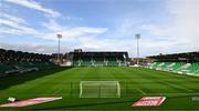 12 April 2024; A general view inside the stadium before the SSE Airtricity Men's Premier Division match between Shamrock Rovers and Sligo Rovers at Tallaght Stadium in Dublin. Photo by Seb Daly/Sportsfile