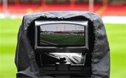 12 April 2024; A general view of Tolka Park as seen through a broadcast camera before the SSE Airtricity Men's Premier Division match between Shelbourne and Bohemians at Tolka Park in Dublin. Photo by Stephen McCarthy/Sportsfile