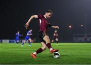 12 April 2024; Stephen Walsh of Galway United during the SSE Airtricity Men's Premier Division match between Waterford and Galway United at Regional Sports Centre in Waterford. Photo by Michael P Ryan/Sportsfile