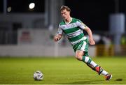 12 April 2024; Daniel Cleary of Shamrock Rovers during the SSE Airtricity Men's Premier Division match between Shamrock Rovers and Sligo Rovers at Tallaght Stadium in Dublin. Photo by Seb Daly/Sportsfile