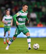 12 April 2024; Graham Burke of Shamrock Rovers during the SSE Airtricity Men's Premier Division match between Shamrock Rovers and Sligo Rovers at Tallaght Stadium in Dublin. Photo by Seb Daly/Sportsfile