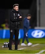 12 April 2024; Shamrock Rovers manager Stephen Bradley during the SSE Airtricity Men's Premier Division match between Shamrock Rovers and Sligo Rovers at Tallaght Stadium in Dublin. Photo by Seb Daly/Sportsfile