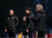 12 April 2024; Galway United manager John Caulfield, centre, during the SSE Airtricity Men's Premier Division match between Waterford and Galway United at Regional Sports Centre in Waterford. Photo by Michael P Ryan/Sportsfile