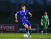 12 April 2024; Darragh Leahy of Waterford during the SSE Airtricity Men's Premier Division match between Waterford and Galway United at Regional Sports Centre in Waterford. Photo by Michael P Ryan/Sportsfile