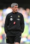 13 April 2024; La Rochelle head coach Ronan O'Gara before the Investec Champions Cup quarter-final match between Leinster and La Rochelle at the Aviva Stadium in Dublin. Photo by Sam Barnes/Sportsfile