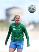 13 April 2024; Erin McLaughlin of Peamount United before the SSE Airtricity Women's Premier Division match between Athlone Town and Peamount United at Athlone Town Stadium in Westmeath. Photo by Stephen McCarthy/Sportsfile