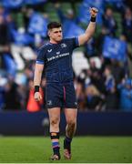 13 April 2024; Dan Sheehan of Leinster after his side's victory  in the Investec Champions Cup quarter-final match between Leinster and La Rochelle at the Aviva Stadium in Dublin. Photo by Sam Barnes/Sportsfile