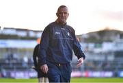 13 April 2024; Antrim manager Andy McEntee reacts during the Ulster GAA Football Senior Championship quarter-final match between Down and Antrim at Páirc Esler in Newry, Down. Photo by Ben McShane/Sportsfile