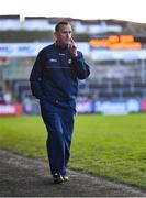 13 April 2024; Antrim manager Andy McEntee during the Ulster GAA Football Senior Championship quarter-final match between Down and Antrim at Páirc Esler in Newry, Down. Photo by Ben McShane/Sportsfile