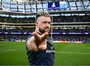 13 April 2024; Andrew Porter of Leinster after his side's victory in the Investec Champions Cup quarter-final match between Leinster and La Rochelle at the Aviva Stadium in Dublin. Photo by Harry Murphy/Sportsfile
